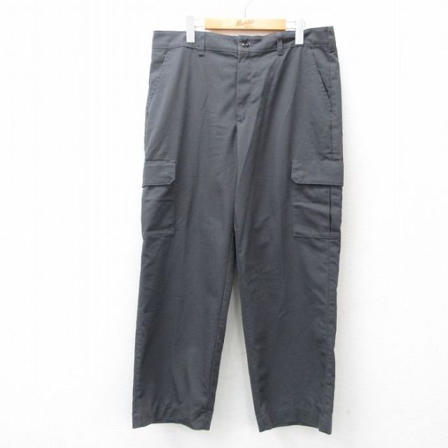 W36★古着 レッドキャップ ワーク カーゴ パンツ メンズ 00年代 00s 濃グレー 25apr21 中古 ボトムス ロング