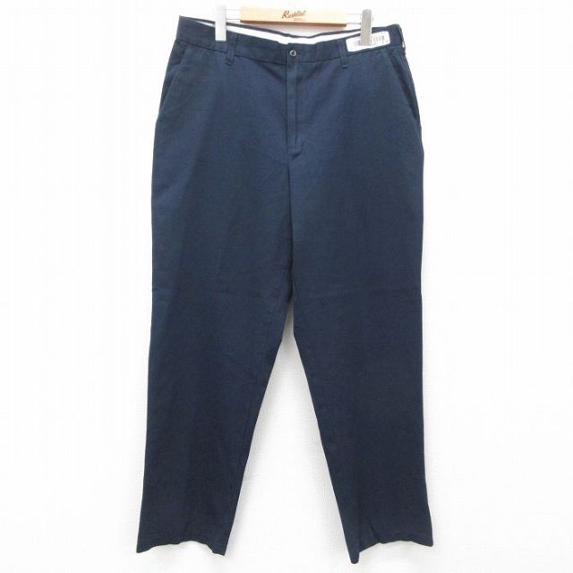 W33★古着 ワーク パンツ メンズ CiNTAS 濃紺 ネイビー 25apr21 中古 ボトムス ロング