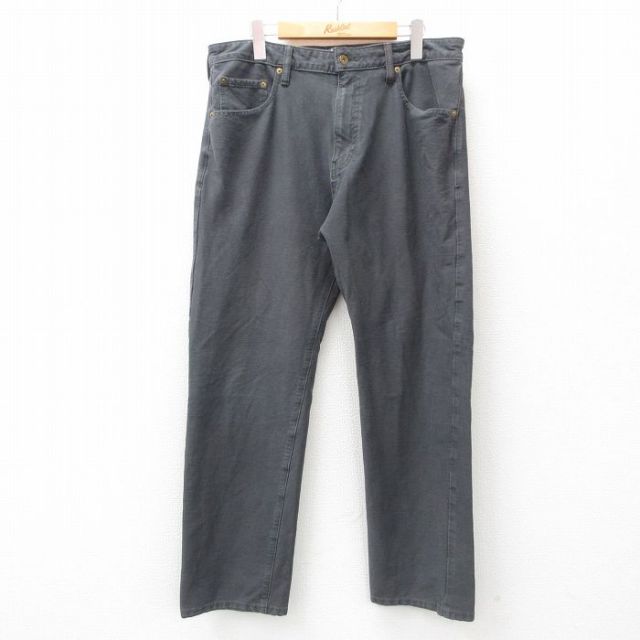 W36★古着 ドッカーズ パンツ メンズ 濃グレー 25may01 中古 ボトムス ロング