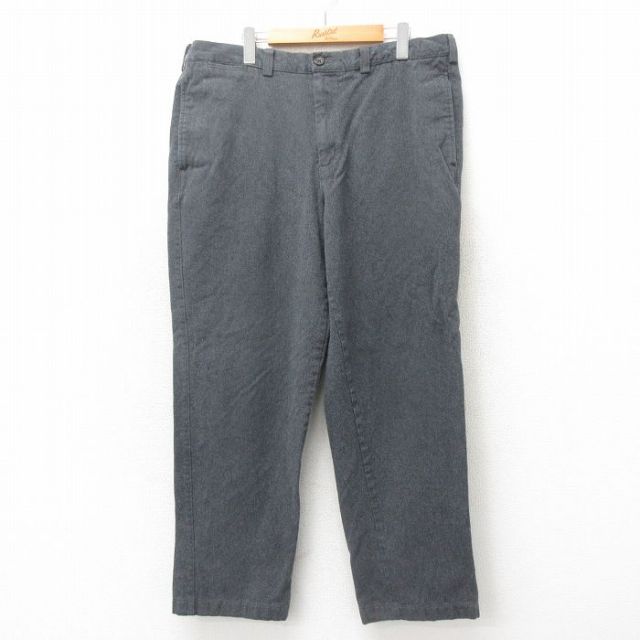W39★古着 ランズエンド パンツ メンズ コットン 25may02 中古 ボトムス ロング