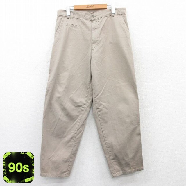 【50%OFF】ドッカーズ 90s パンツ ベージュ W35 | 古着