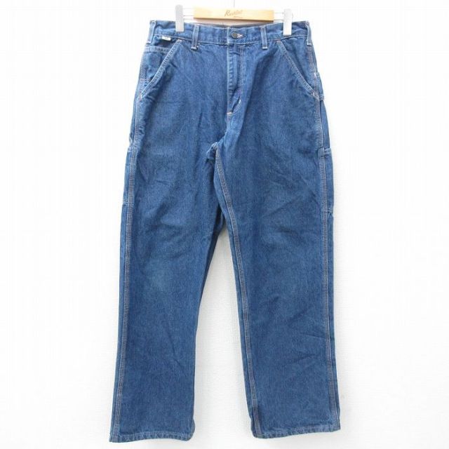 古着 カーハート Carhartt ワーク デニム ペインターパンツ 表記