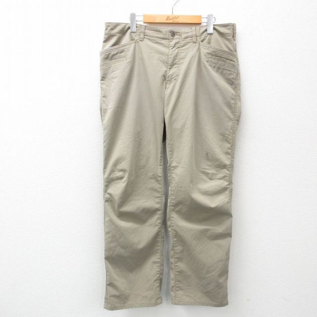 W36★古着 5.11 タクティカル パンツ メンズ リップストップ ベージュ カーキ 25may20 中古 ボトムス ロング