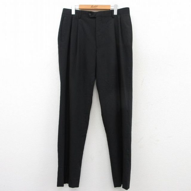 【50%OFF】JOS A BANK スラックス ブラック W34 | 古着