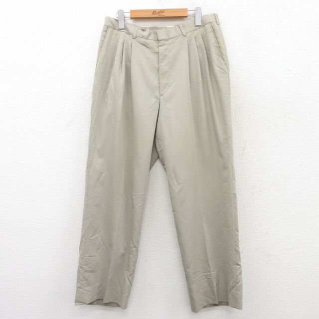 【50%OFF】HAGGAR 90s スラックス カーキ W33 | 古着