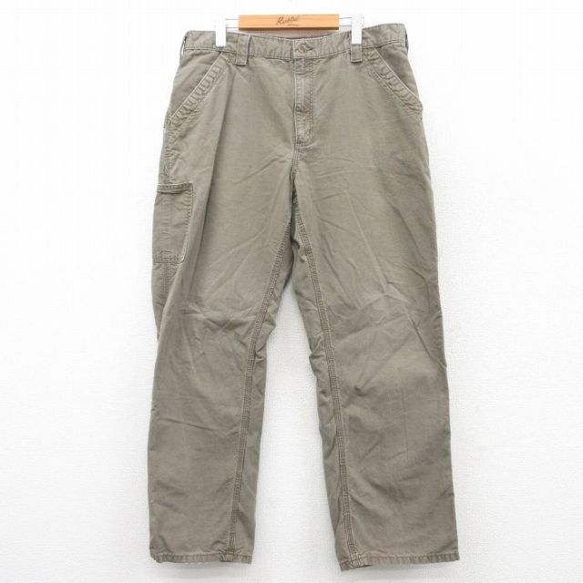 00年代 Carhartt ダックペインターパンツ USA製 メンズw35相当 00年代 Carhartt カーハート ダブルニー ダック ペインターパンツ