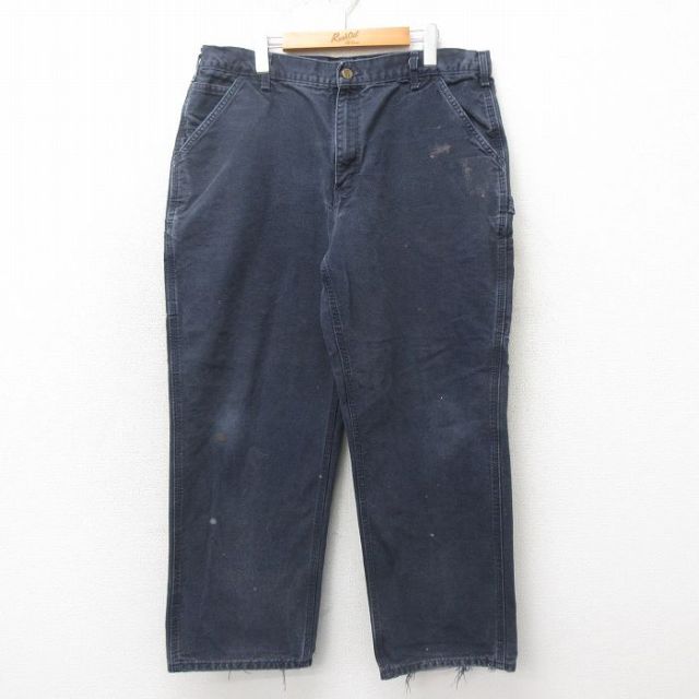 古着通販 W38☆古着 カーハート ペインター パンツ メンズ ダック地  