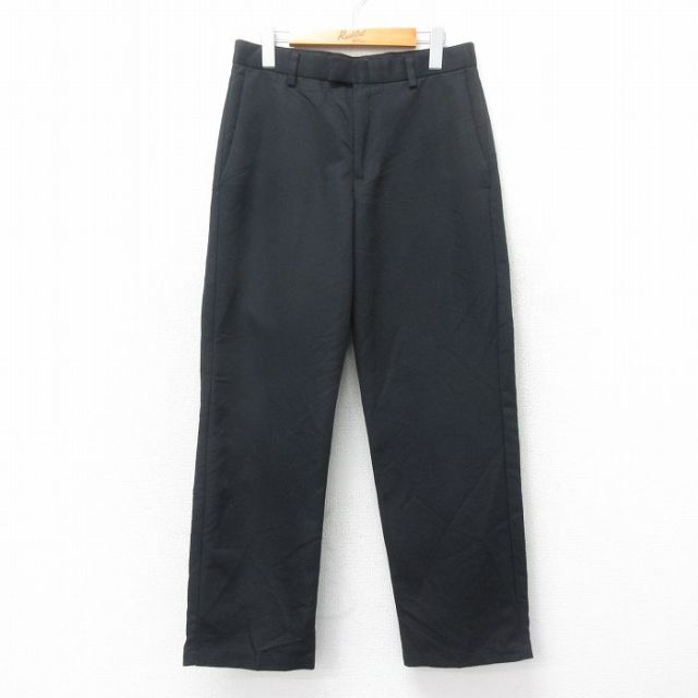 W30★古着 ドッカーズ スラックス パンツ メンズ 黒 ブラック 25may22 中古 ボトムス ロング