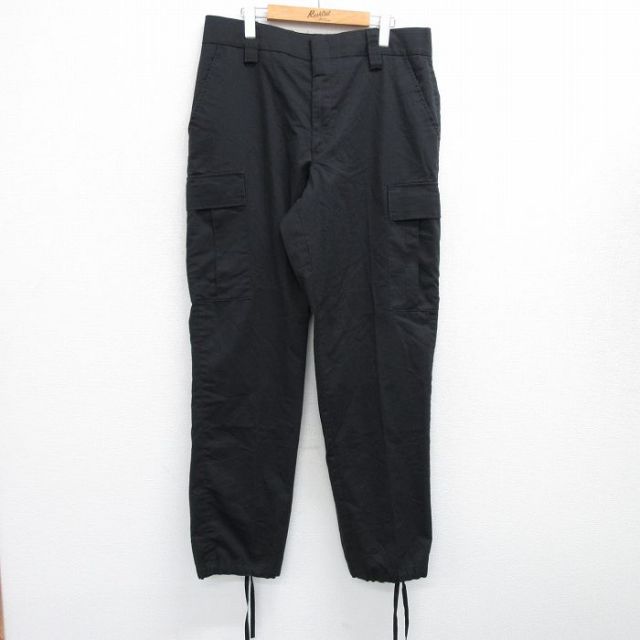 【20%OFF】W36★古着 ブラウアー Blauer カーゴ パンツ メンズ 90年代 90s USA製 黒 ブラック 【spe】 25may30 中古 ボトムス ロング