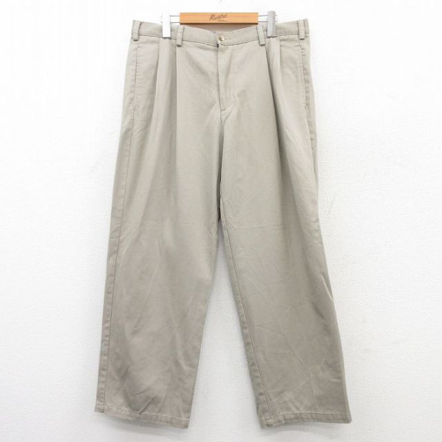 【50%OFF】IZOD パンツ ベージュ W35 | 古着