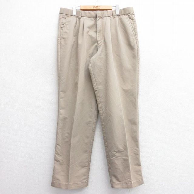 【50%OFF】ドッカーズ パンツ ベージュ W37 | 古着