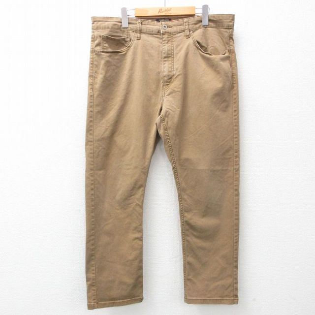 W37★古着 ドッカーズ パンツ メンズ 濃ベージュ系 カーキ 25jun21 中古 ボトムス ロング