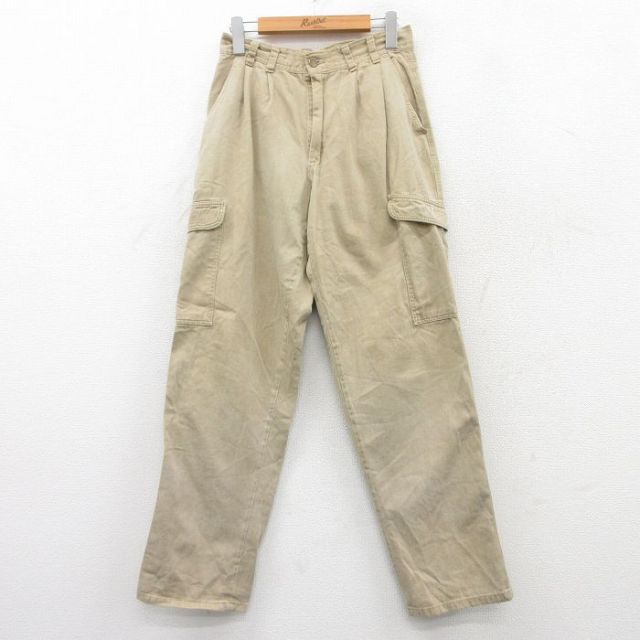 古着通販 W28☆古着 カーゴ パンツ メンズ 80年代 80s USA製 タロン