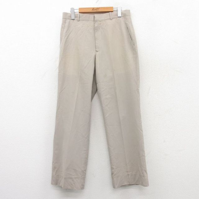 【50%OFF】80s スラックス タロン ベージュ W32 | 古着