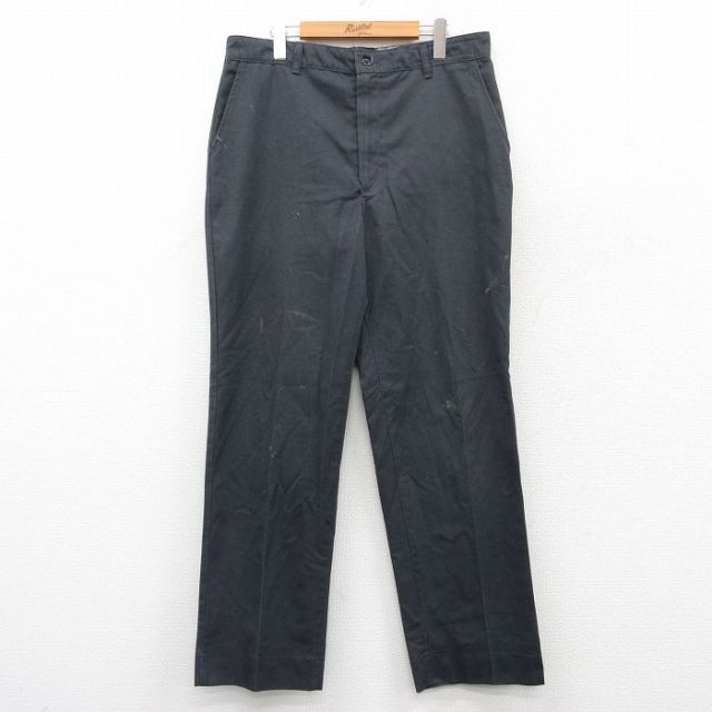 【50%OFF】W36★古着 Wear Guard ワーク パンツ メンズ 90年代 90s USA製 濃グレー 25jun24 中古 ボトムス ロング