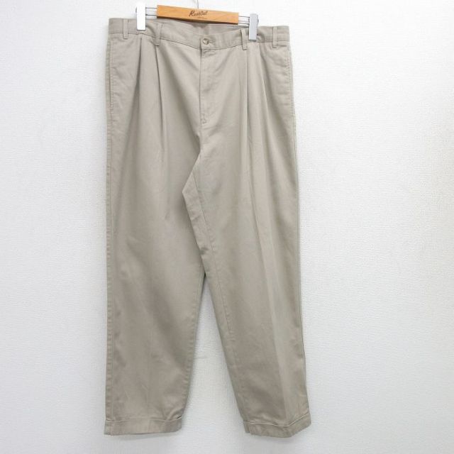 W36 パンツ ベージュ | 古着