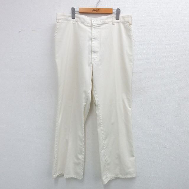 W36★古着 リーバイス Levis パンツ メンズ 80年代 80s タロン 白 ホワイト 【spe】 25jun26 中古 ボトムス ロング