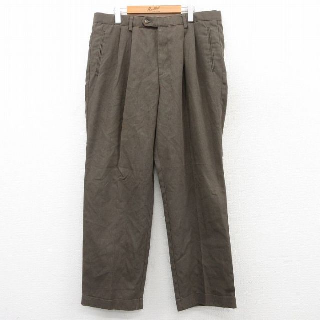 【20%OFF】W38★古着 ドッカーズ パンツ メンズ 茶系他 ブラウン 25jul18 中古 ボトムス ロング
