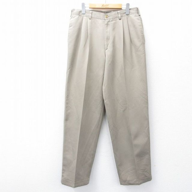 W34 パンツ ベージュ | 古着