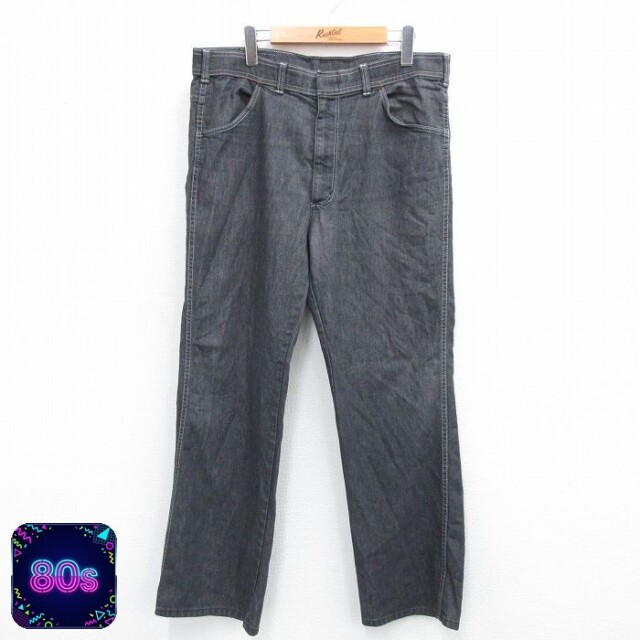 【50%OFF】80s ジーンズ タロン ブラック W36 | 古着