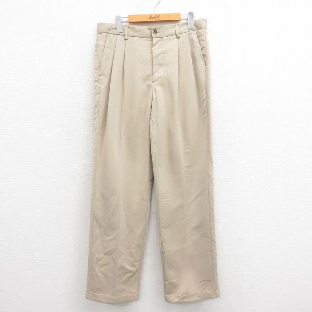 【50%OFF】グレッグノーマン パンツ ベージュ W32 | 古着