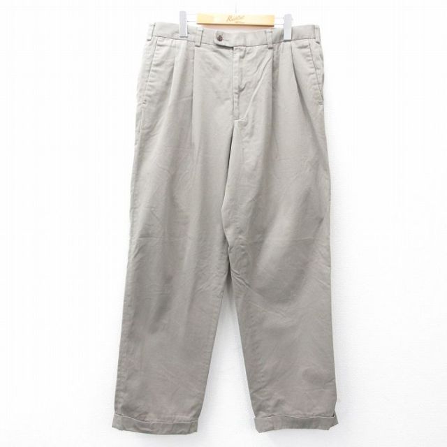 【50%OFF】ペリーエリス パンツ ブラウン W36 | 古着