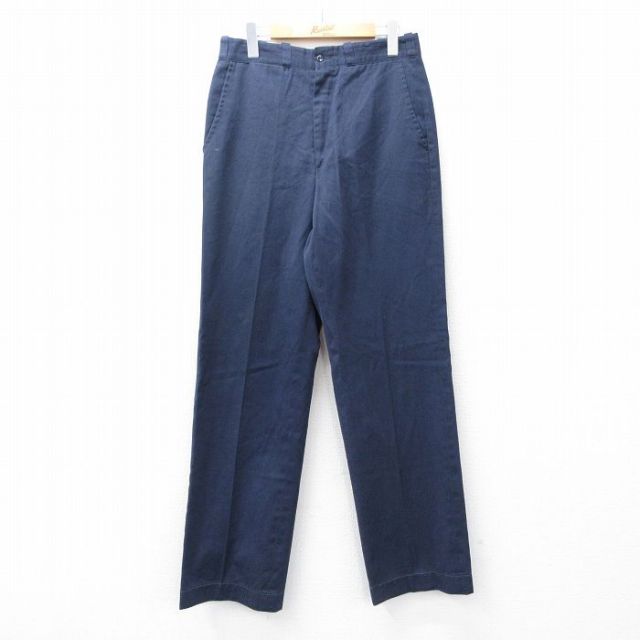 【50%OFF】リー 80s パンツ タロン ネイビー W31 | 古着