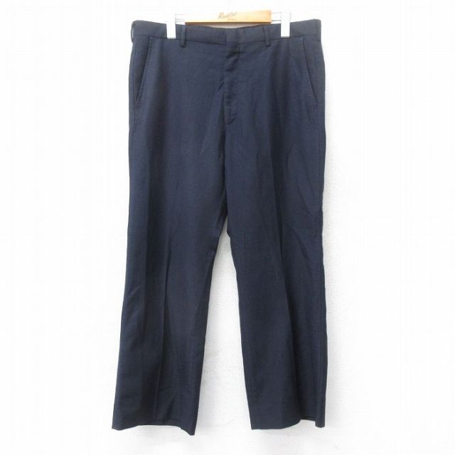 W34★古着 リーバイス Levis パンツ メンズ 80年代 80s パナテラ タロン 紺 ネイビー 【spe】 25sep24 中古 ボトムス ロング