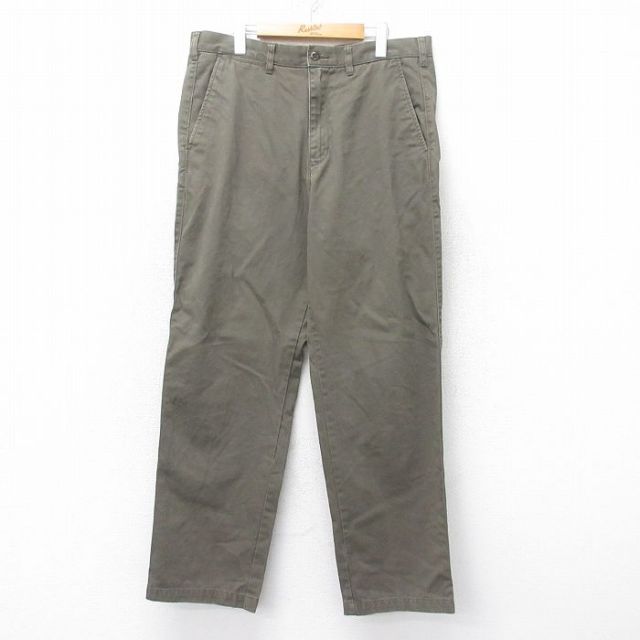 【50%OFF】ランズエンド パンツ グリーン W36 | 古着