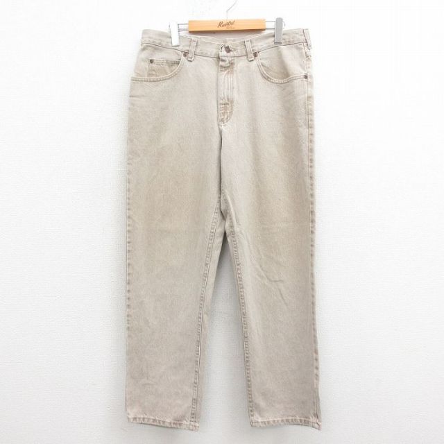 【50%OFF】90s ジーンズ ベージュ W35 | 古着