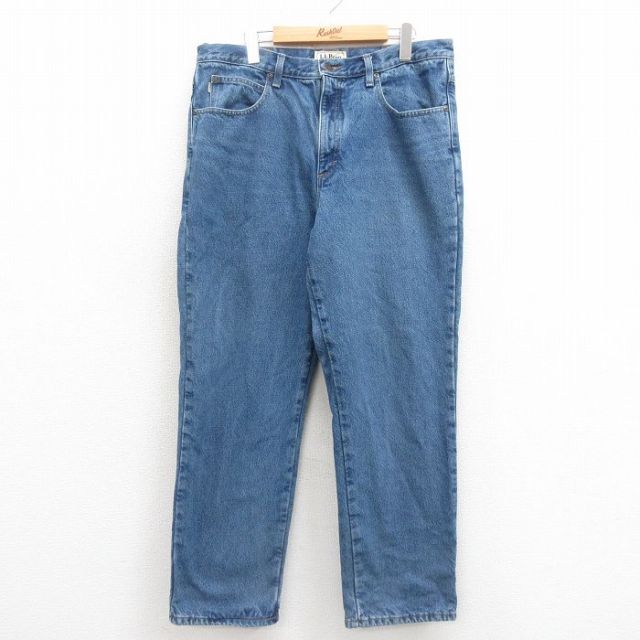 【50%OFF】エルエルビーン 00s ジーンズ ネイビー W35 | 古着