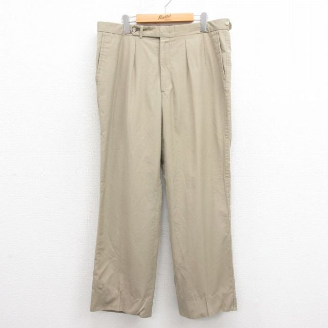【50%OFF】スラックス ベージュ W38 | 古着