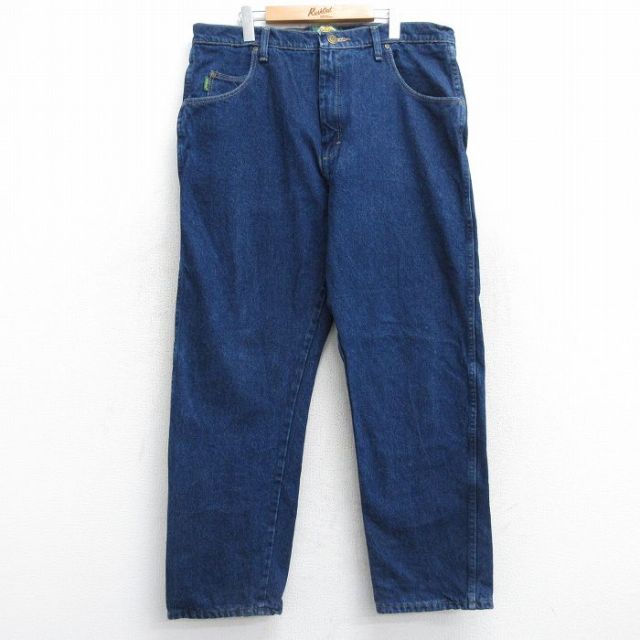 【50%OFF】カベラス 00s ジーンズ 内側フランネル ネイビー W39 | 古着