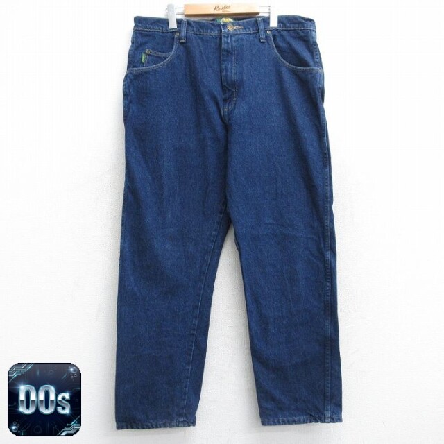 【50%OFF】カベラス 00s ジーンズ 内側フランネル ネイビー W39 | 古着
