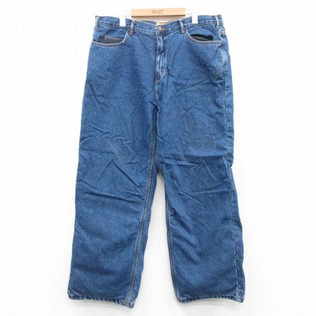 【50%OFF】Wear Guard ジーンズ 内側フランネル ネイビー W37 | 古着