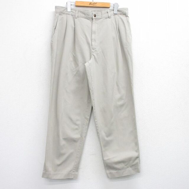 【50%OFF】W34 90s パンツ ベージュ | 古着