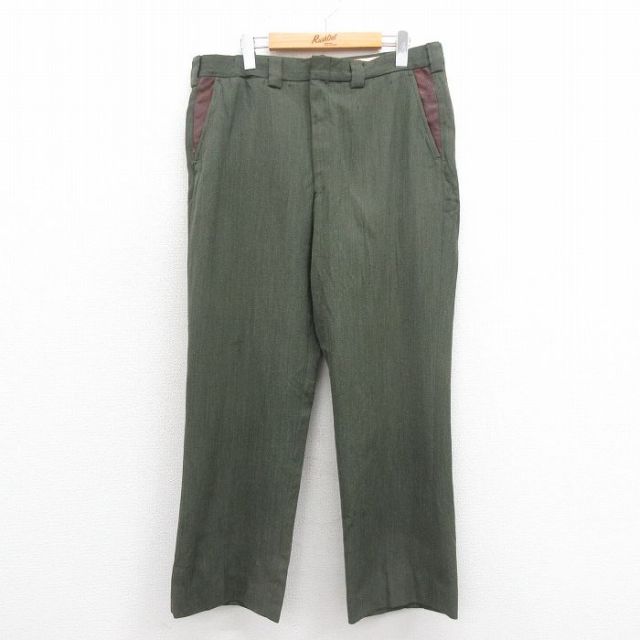 【50%OFF】エルエルビーン 80s パンツ タロン グリーン W35 | 古着