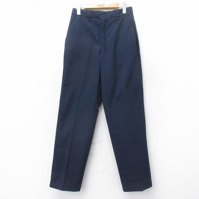 【20%OFF】W29★古着 レッドキャップ ワーク パンツ メンズ 90年代 90s USA製 紺 ネイビー 25oct27 中古 ボトムス ロング