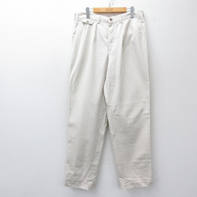 【50%OFF】W33 パンツ カーキ | 古着