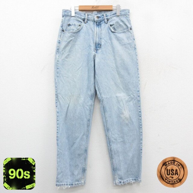 【50%OFF】ギャップ 90s ジーンズ テーパード ネイビー W32 | 古着