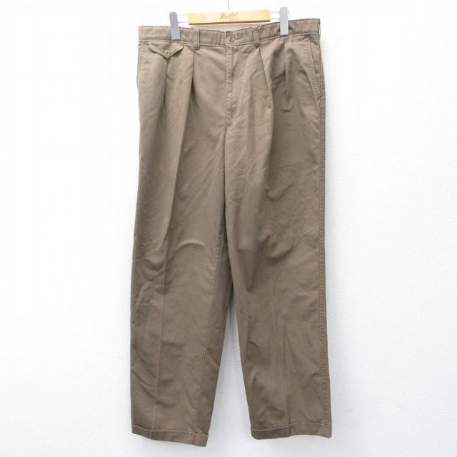 【50%OFF】W35 パンツ ブラウン | 古着
