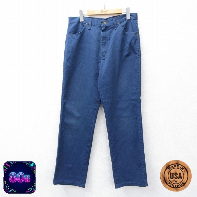 【50%OFF】ラスラー 80s パンツ タロン ネイビー W32 | 古着