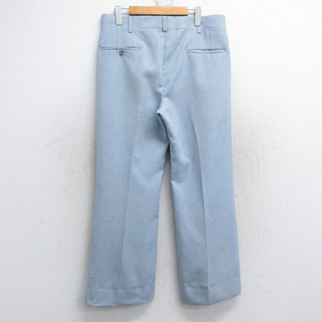 80s 90s usa製 haggar レーヨンギャバ ギャングスラックス 極太 古着