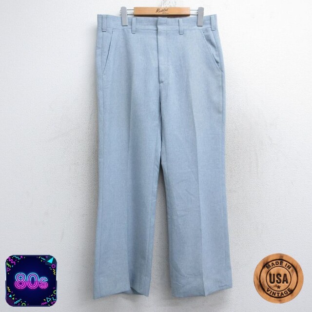 【50%OFF】HAGGAR 80s スラックス タロン ネイビー W35 | 古着