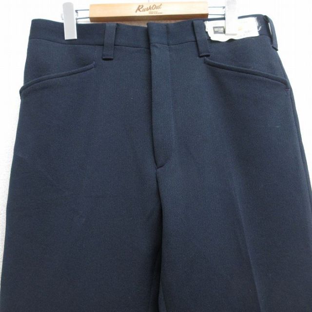 古着通販 W31☆古着 HAGGAR スラックス パンツ メンズ 80年代 80s