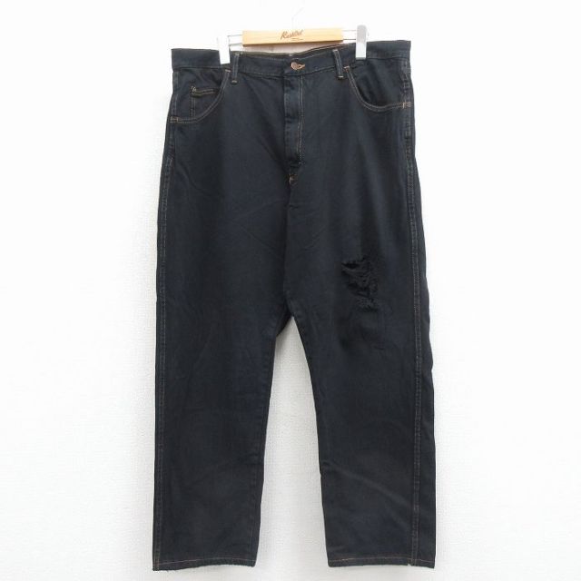 【50%OFF】ラスラー ジーンズ ブラック W39 | 古着