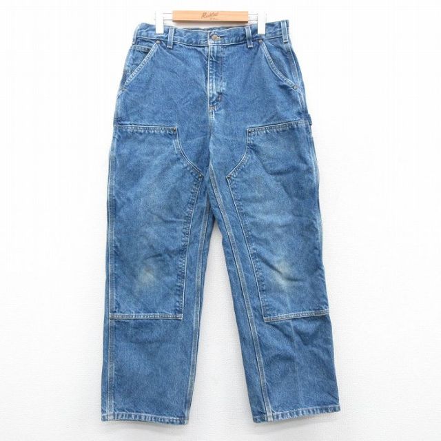 古着通販 W33☆古着 カーハート ペインター パンツ メンズ ダブルニー