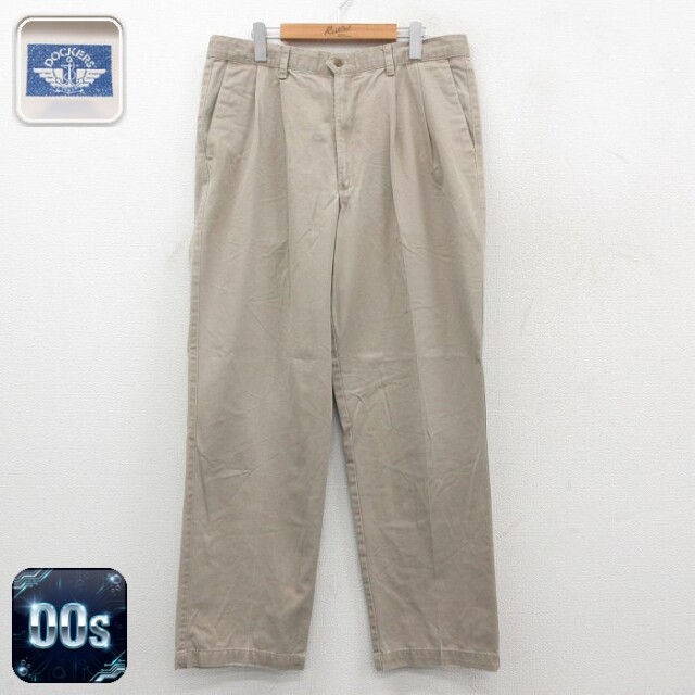 【50%OFF】ドッカーズ 00s パンツ ベージュ W36 | 古着