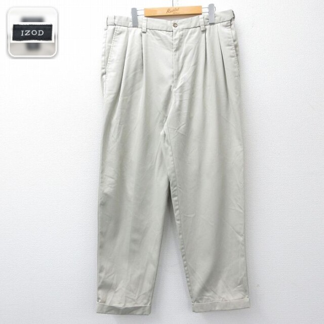 IZOD パンツ ベージュ W36 | 古着