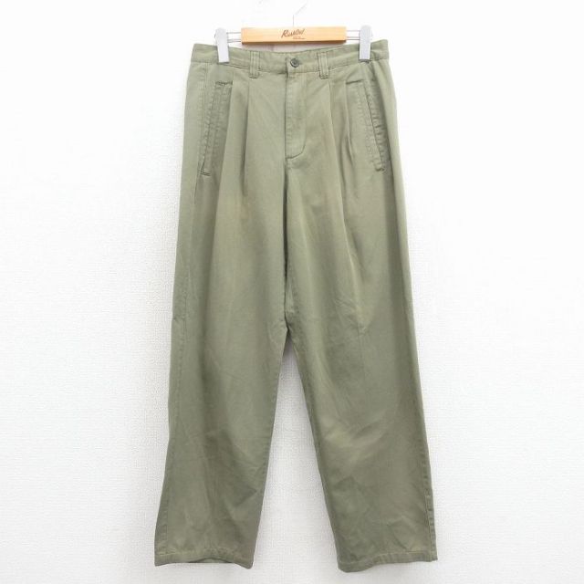 薄緑 パンツ W30 | 古着